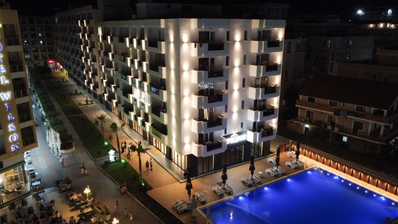 Riviera Palace Shëngjin Exteriör bild
